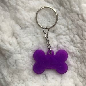 Dog bone keychain!!